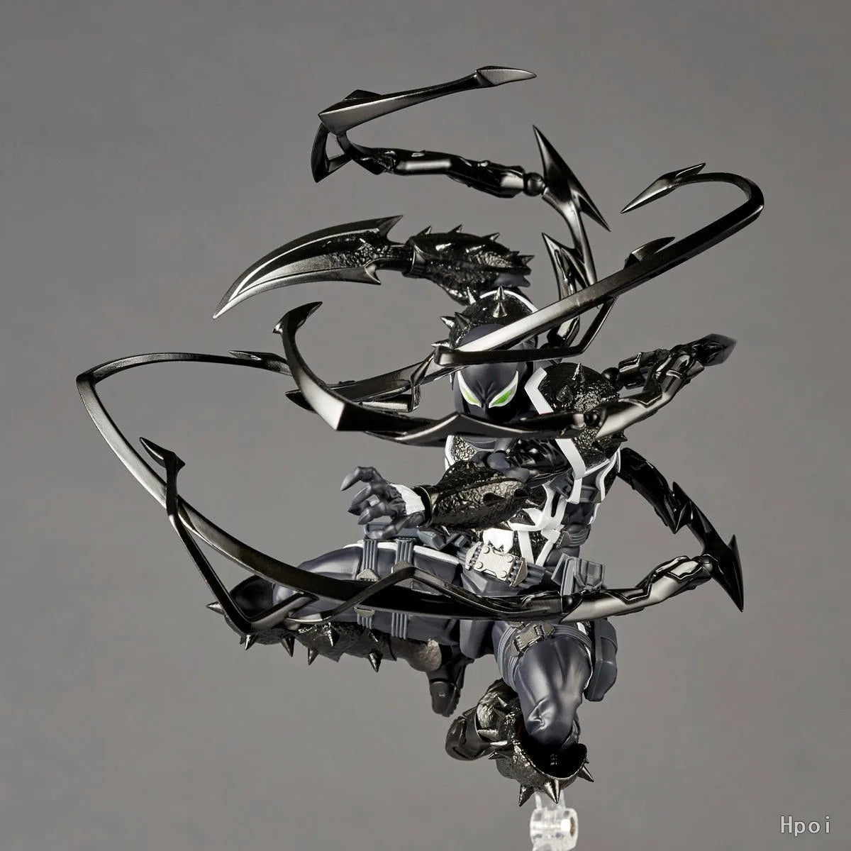KAIYODO Original Authentic [Evoltech] Amazing Yamaguchi MARVEL  · Agent Venom VENOM/ CARNAGE Mobile Doll Model Handmade Toy Gift