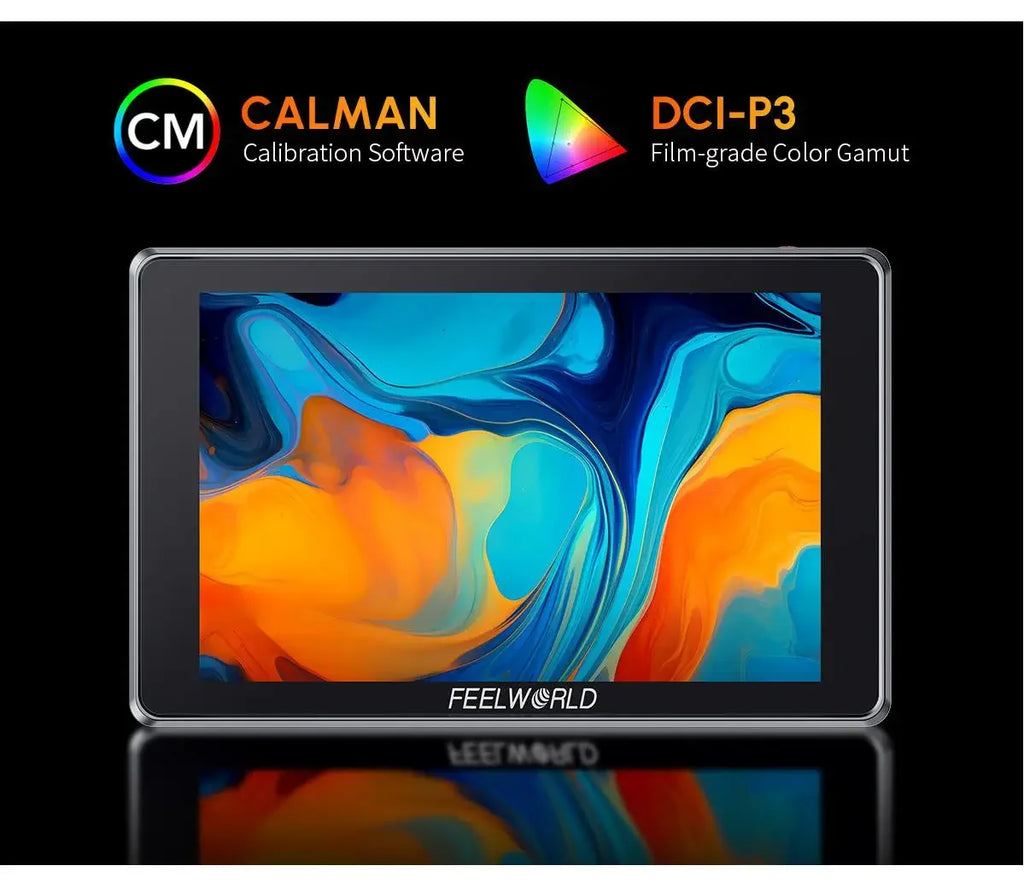 FEELWORLD S7 7-inch 12G-SDI HDMI2.0 Camera Field Monitor 1920x1200 pixels 4K HDMI High Brightness 1600nit
