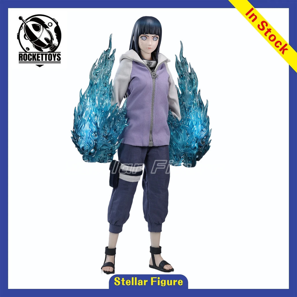 【SF】In Stock RocketToys NARUTO Shippuden Hyuuga Hinata 1/6 Scale Collection Model Figures Anime