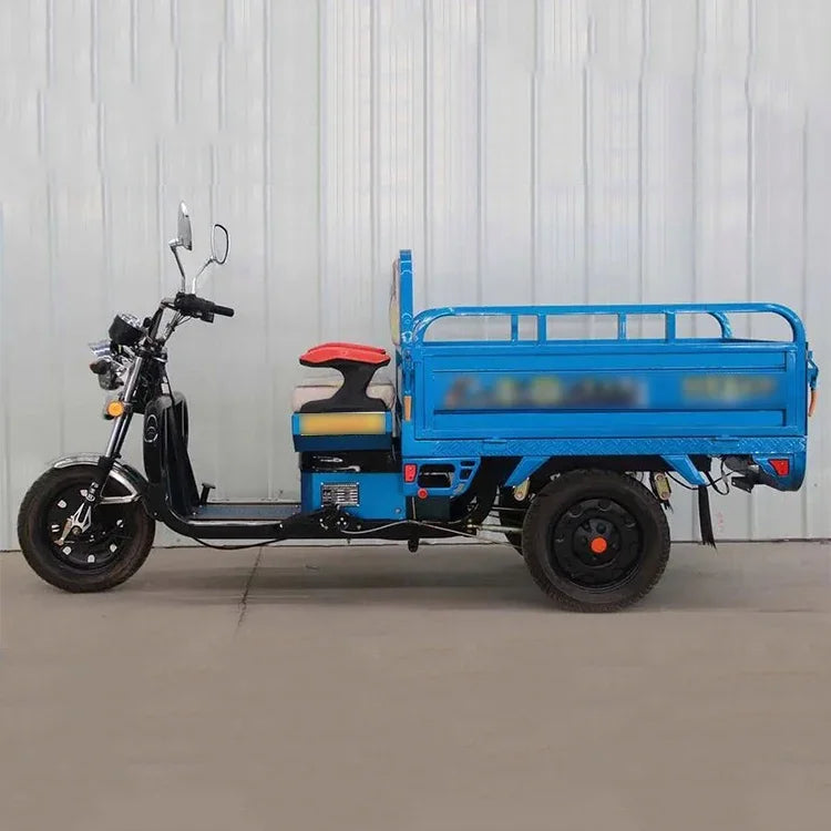 Battery-Powered Three-Wheeler Electric Cargo Bike E-Trike Electric Adult Tricycle