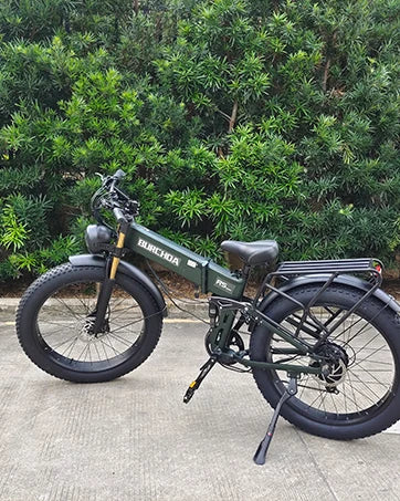 Electric Bike for Adults 1500W Peak 30 MPH E-Bike 65 Mile, 48V 20Ah Removable Battery, 26" Fat Tire Electric Dirt Bike, Full Sus