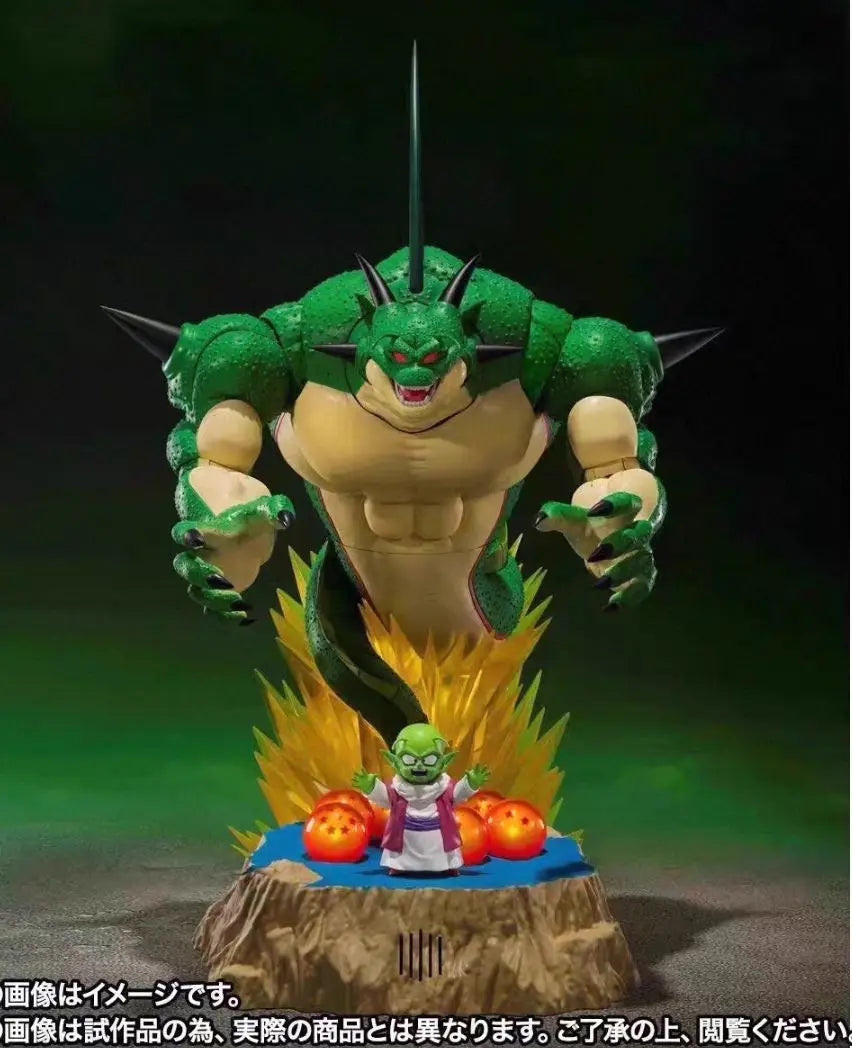 In-stock Bandai SHF Dragon Ball Z Bo-ron-ga & Dandy Set Namekian Shenron 1/12 Action Figure 28cm Collectible Gift