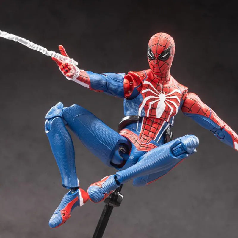 ZD TOY SpiderMan Series PS4 Game Spiderman SpiderMan Anti-OCK suit SpiderMan Velocity suit SpiderMan 2099 suit Miles Morales