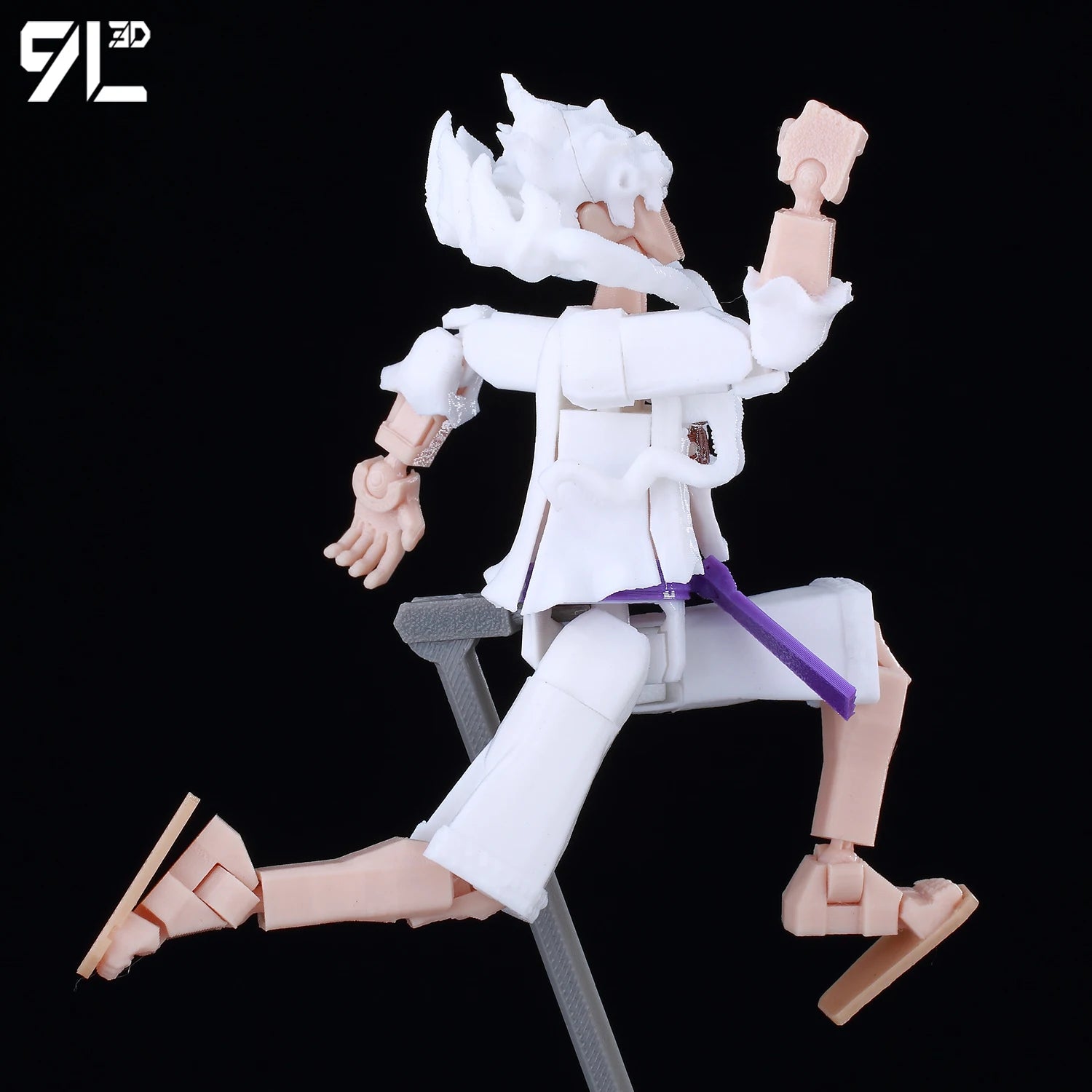 9L3D Printed Anime One Piece Naruto Demon Slayer Dummy13 Lucky T13 Movable Shapeshift Action Figures Mannequin Toys Collectors