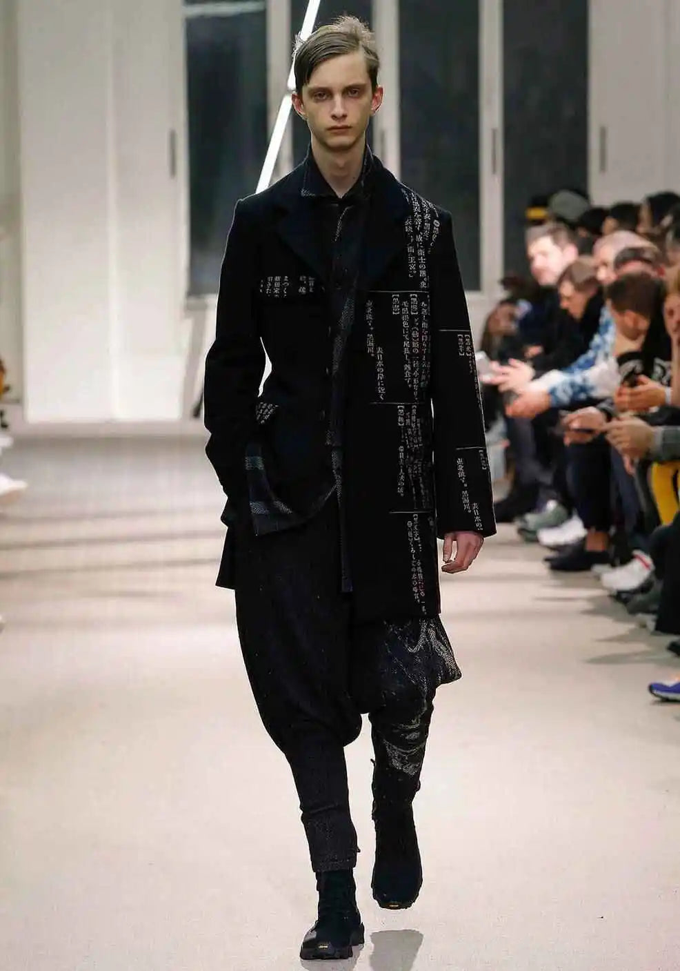 TOP-YAMAMOTO Japanese original design dark niche black dictionary jacket