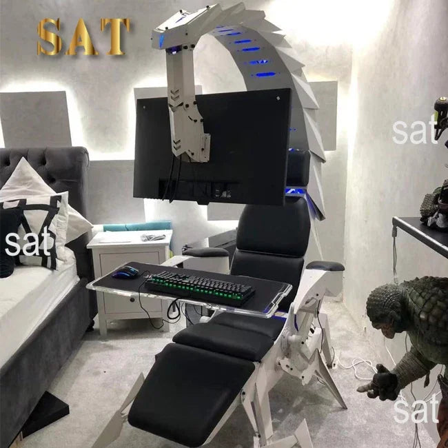 A New Electric Scorpion Gaming Chair Bionic Gaming Cabin Audio Player Reclining Adjustable Gaming Chair