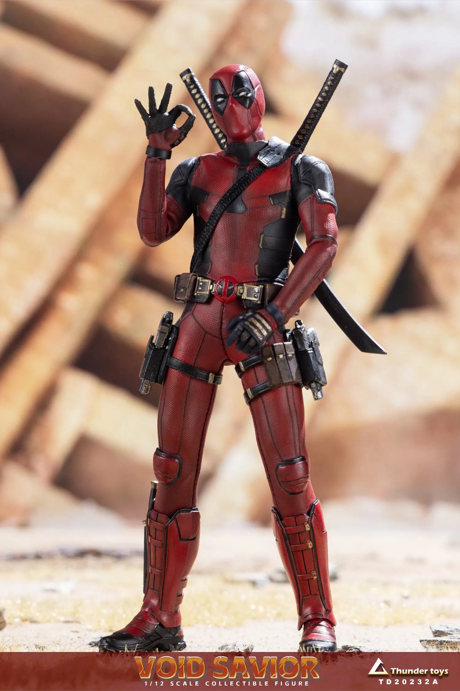 In Stock Thunder Toys Deadpool Wolverine Two Pack TD20232 1/12 Action Figure Anime Model Trendy Toys Desktop Doll Collectibles