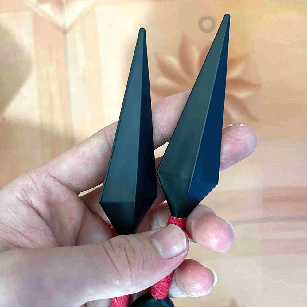Anime Naruto Shippuden Kunai Cosplay Accessories Props Forehead Weapon Plastic Collection Props Ninja Darts Model Toy Kids Gift