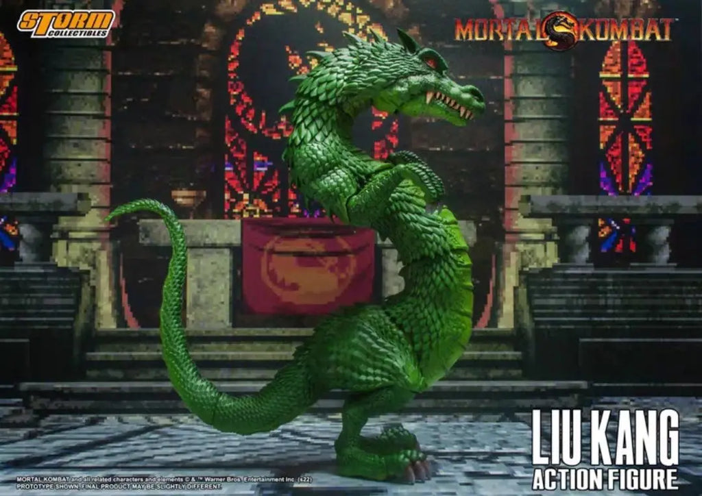 In-stock Storm Toys Mortal Kombat Liu Kang 1/12 Action Figure Model Collectible Gift