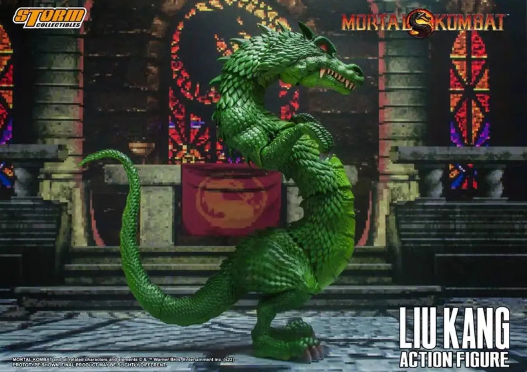 In-stock Storm Toys Mortal Kombat Liu Kang 1/12 Action Figure Model Collectible Gift