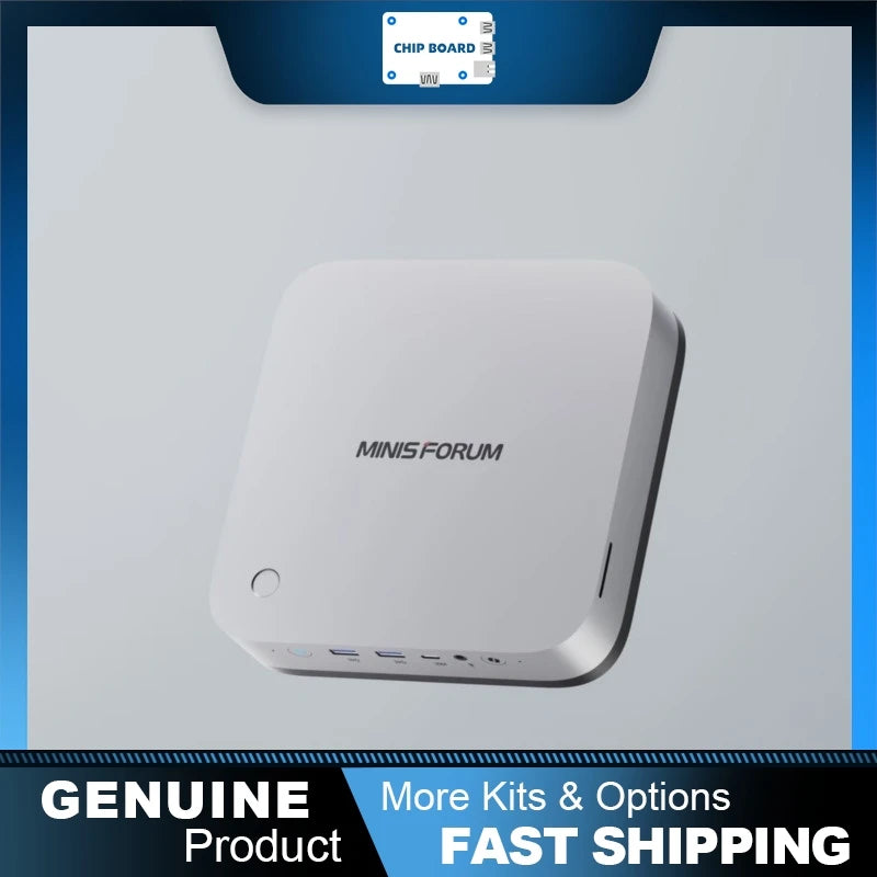 MINISFORUM AI X1 Pro-470 Mini PC with AMD Ryzen AI 9 HX470, 12C/24T, USB4, OCulink, Triple M.2 PCIe4 SSD, WiFi 7, 2.5G LAN