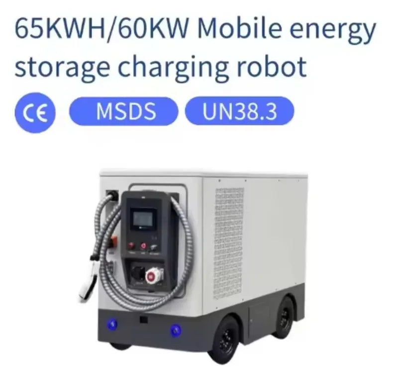 Customized Movable Battery Energy Storage Portable EV Charger with DC Output for Road Rescue Applications