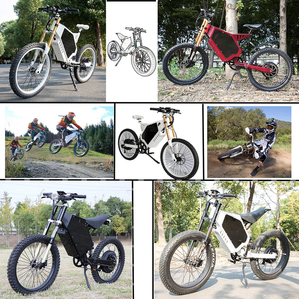 Modification bike phone mount bike mudguard mid drive bike