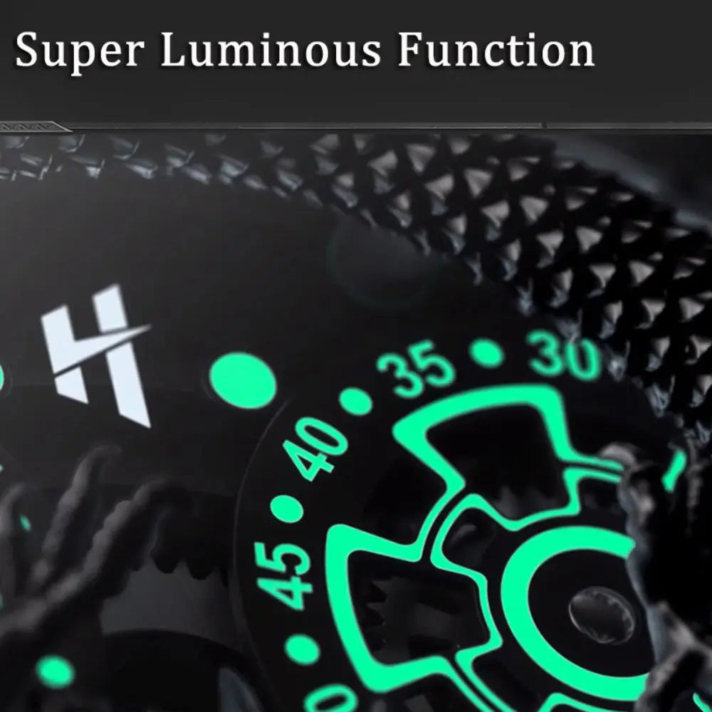 Lucky Harvey 3D Engraving Dragon Dial Automatic Mechanical Watches for Men Self-wind Movement Sapphire Waterproof Casual Watch