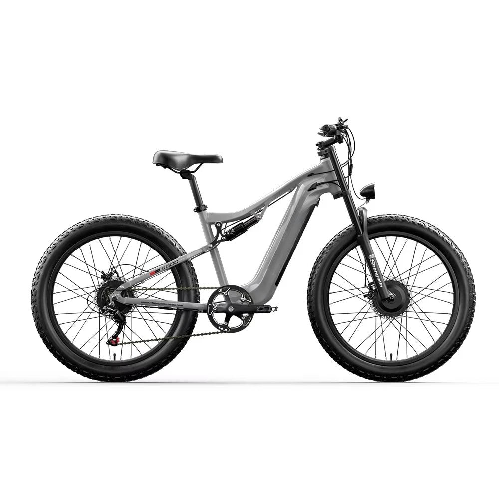 JYF European Union United Kingdom United States Warehouse 2000 Watts Dual Drive S600 Electric City Bike 48V 17.5ah 26 Inches Fat