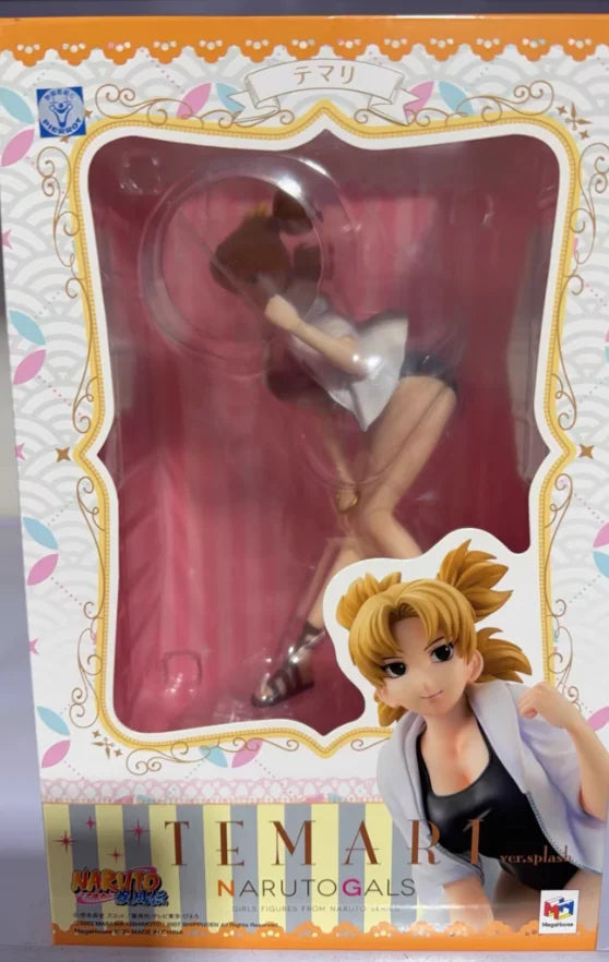 【SF】In Stock MegaHouse GALS Series NARUTO Shippuden Temari Figures Model Collection Gift