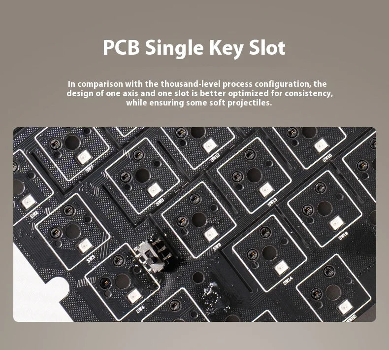 In Stock RAINY75 Mechanical Keyboard Hot-swap Aluminium Alloy Tri Mode RGB GASKET Gaming Keyboards Laptop Accessories custmgifts