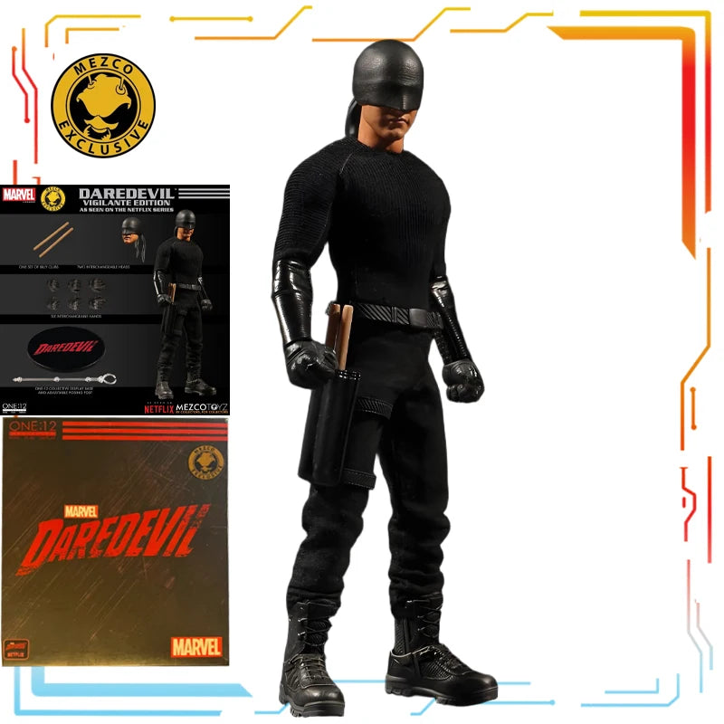 Golden Standard Mezco Original 1/12 Finished Product Movable Exquisite Figurine Marvel Anime Toys Model Festival Gift for Boys