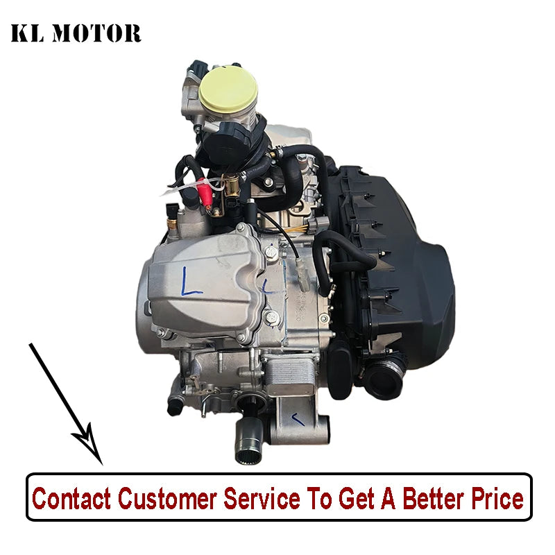 Complete Engine Assembly for 1000CC ATV ODES 1000 Mud Pro (with gearbox and CVT) 41000409121