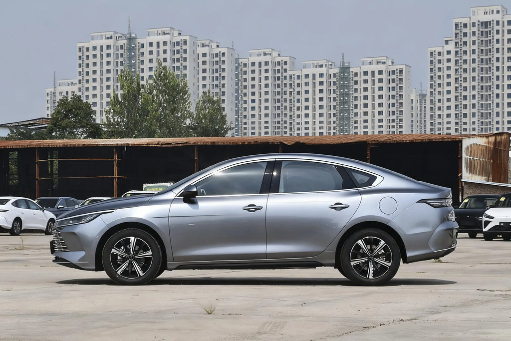 Plug-in hybrid electric sedan, left-steering car