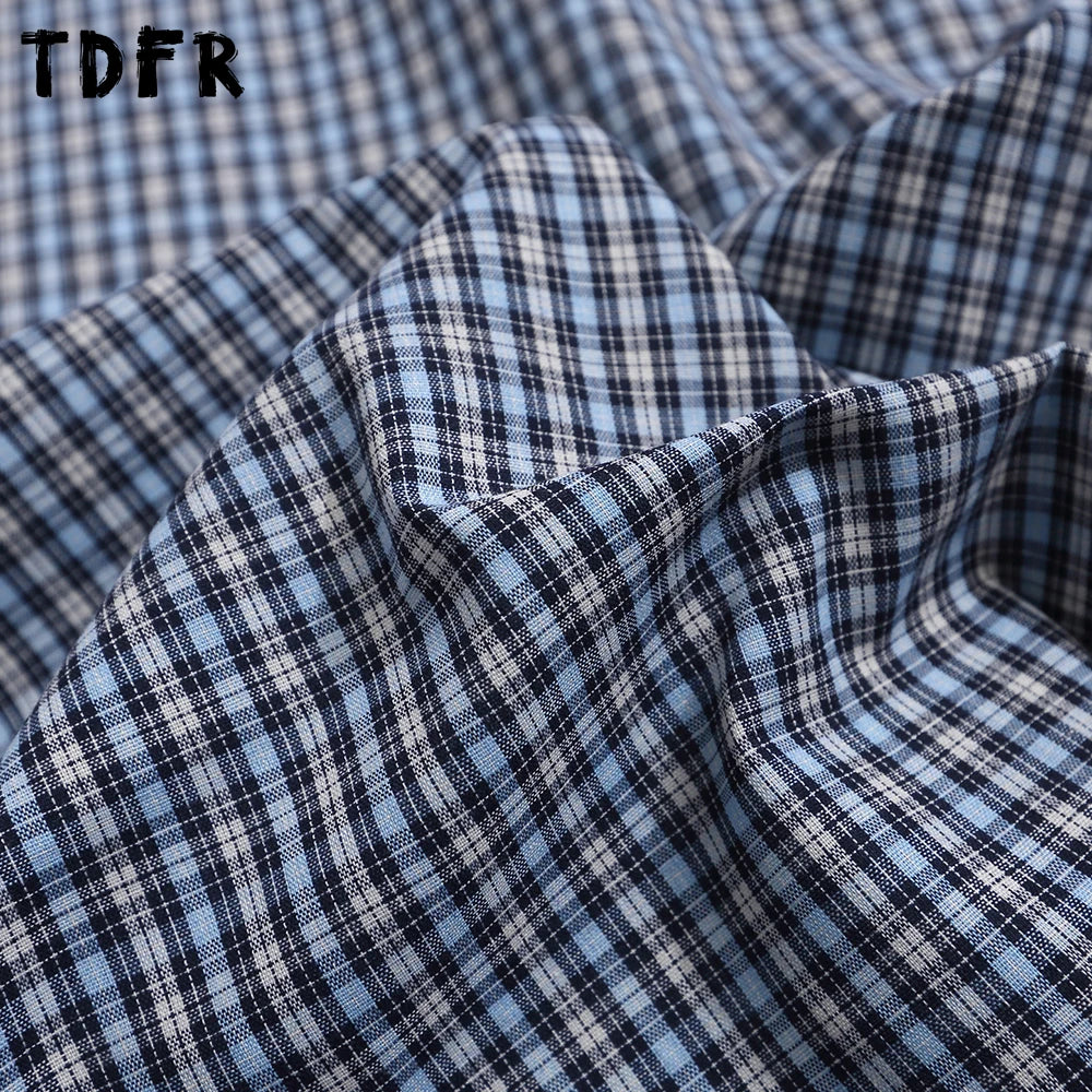 Plaid Patchwork Long Sleeve Shirts Mens Cartoon Embroidery Spring Retro Casual Loose Lapel Single Breasted Shirts Man