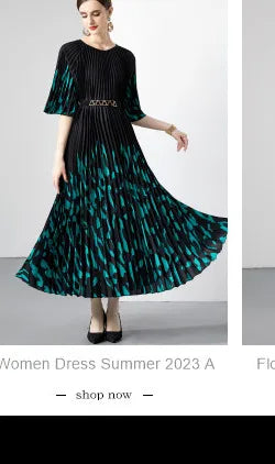 Women Casual Midi Shirt Dress Long Sleeve New Comings Fashion Design Cartoon Print Lady Streetwear Flower Vestidos Large Size