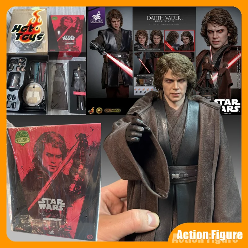 In Stock HOTTOYS HT 1/6 DX47AE Anakin Skywalker Sith Apprentice Action Figures Star Wars 1/6 Scale Collectable Toy Soldier Model
