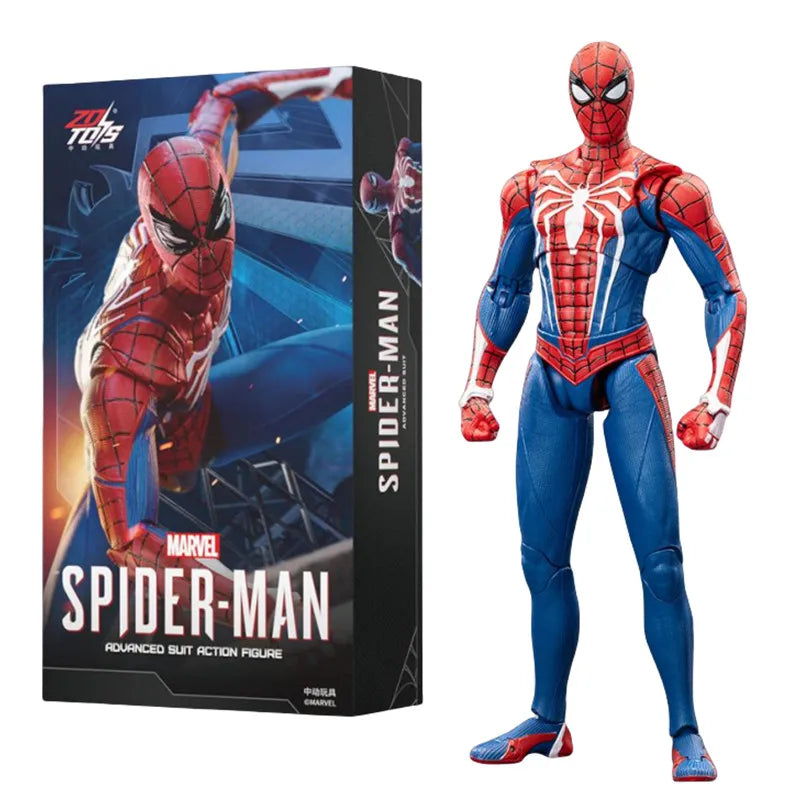 ZD TOY SpiderMan Series PS4 Game Spiderman SpiderMan Anti-OCK suit SpiderMan Velocity suit SpiderMan 2099 suit Miles Morales