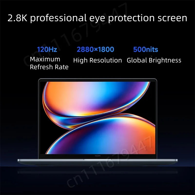 2026 New Xiaomi REDMI Book Pro 14 Laptop Ultra5-338H/Ultra7-358H 32GB+1TB 14inch 2.8K 120Hz Screen Blue Notebook Xiaomi