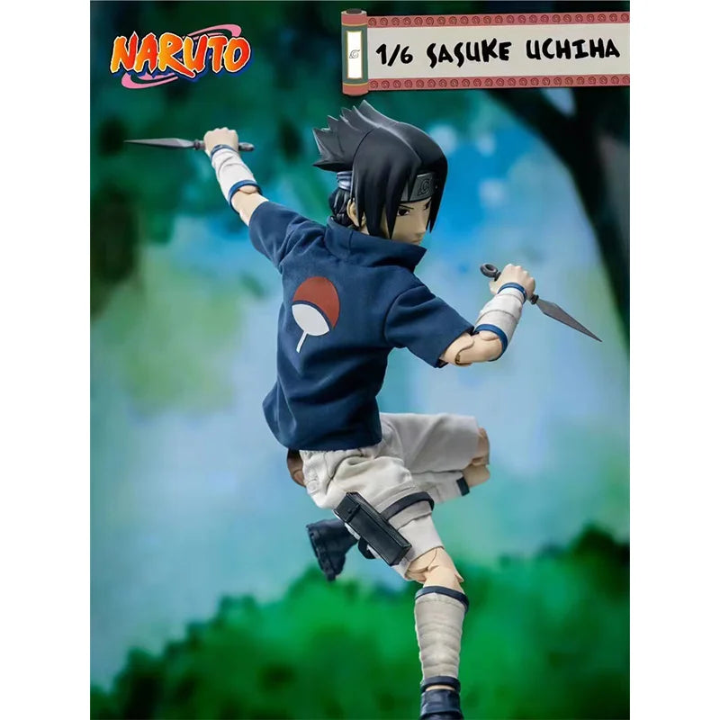 Original Threezero Naruto Sasuke Uchiha 1/6 Figure Model Collection Toy Gift in Stock