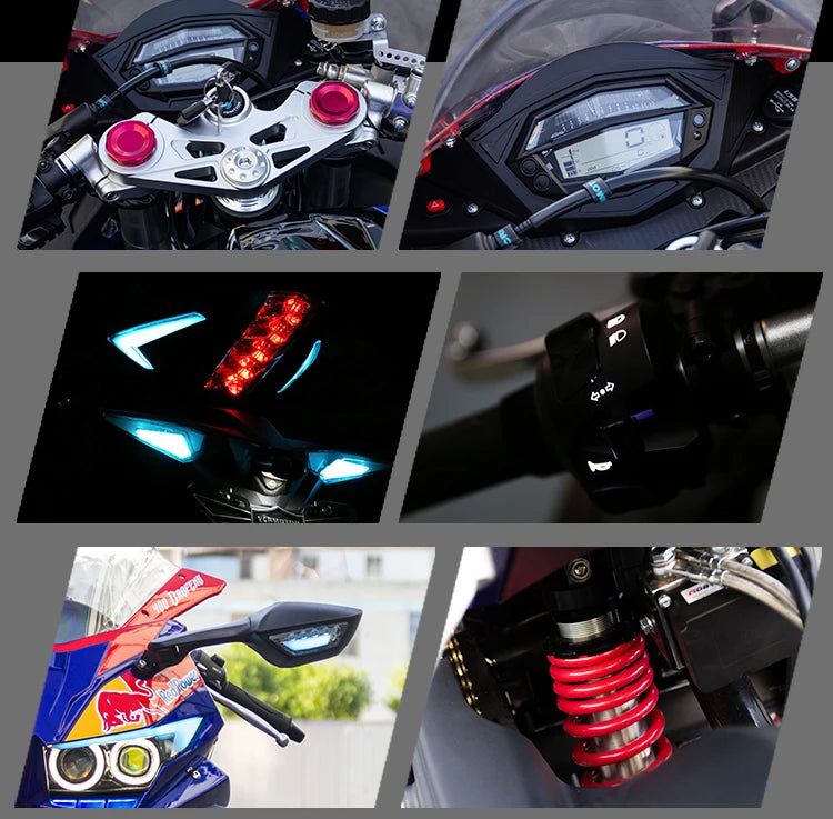 NOOMA  ABS Y2 Best Quality Top 400CC  Fashion Gas Motorbike Fuel Gasoline Racing Motorcycle For Sales