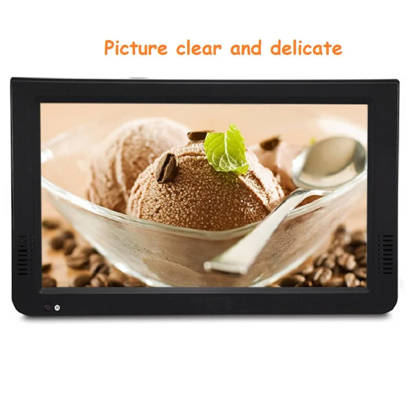 Portable Digital TV Monitor Car Screen 10.1 Inch Movable LED Domestic Outdoor Lightweight Slim Small mini Manufacturer Battery