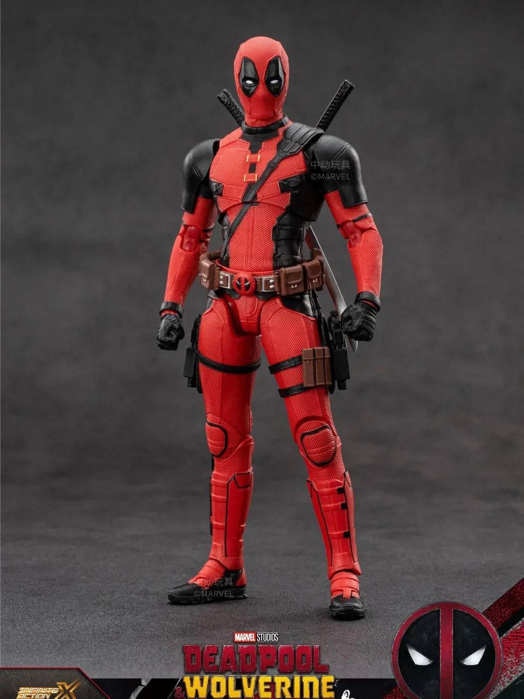 2025 Deadpool & Wolverine Movie SHFiguarts Action Figure 1/10 ZD Original X-Men Dogpool Model