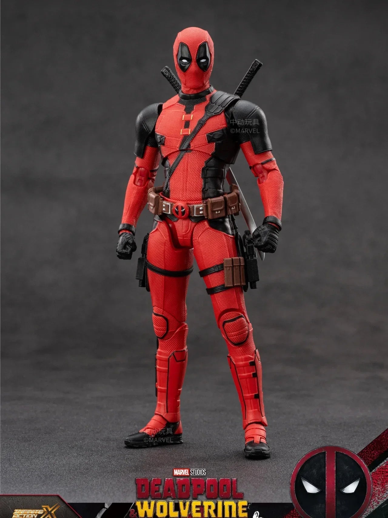 2025 Deadpool & Wolverine Movie SHFiguarts Action Figure 1/10 ZD Original X-Men Dogpool Model
