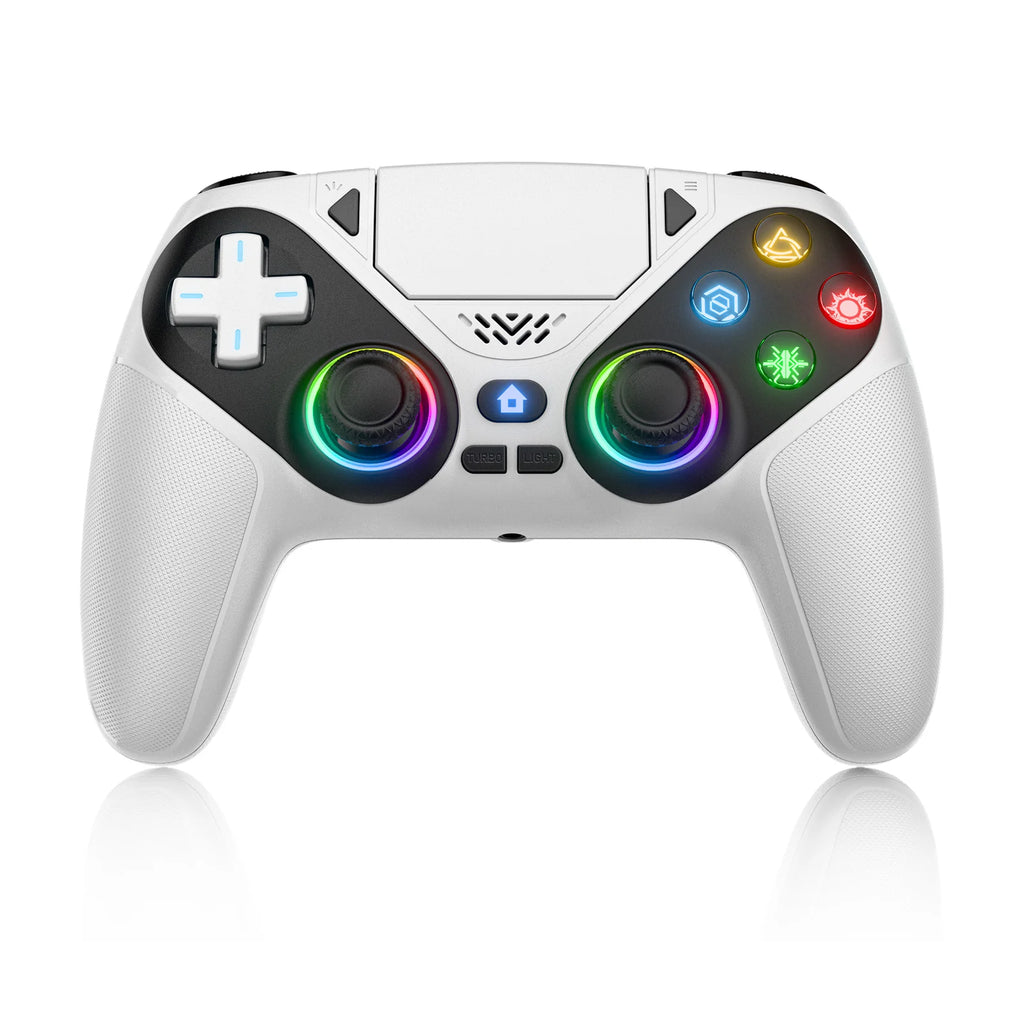 Gamepad For Playstation 5 Wireless Controller PS5/PC Console Gaming With Turbo Dual Sense Vibrate Programming RGB
