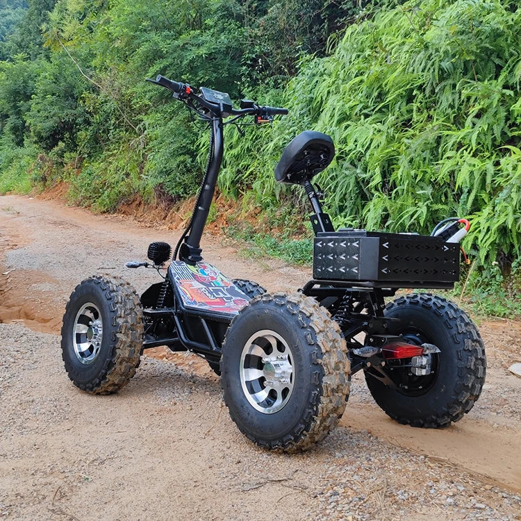 Club Product All Terrain 60v 60ah 10000 Watt 4x4 Off Road Scooter Electric Atv Prices Ride on Golf Scooter