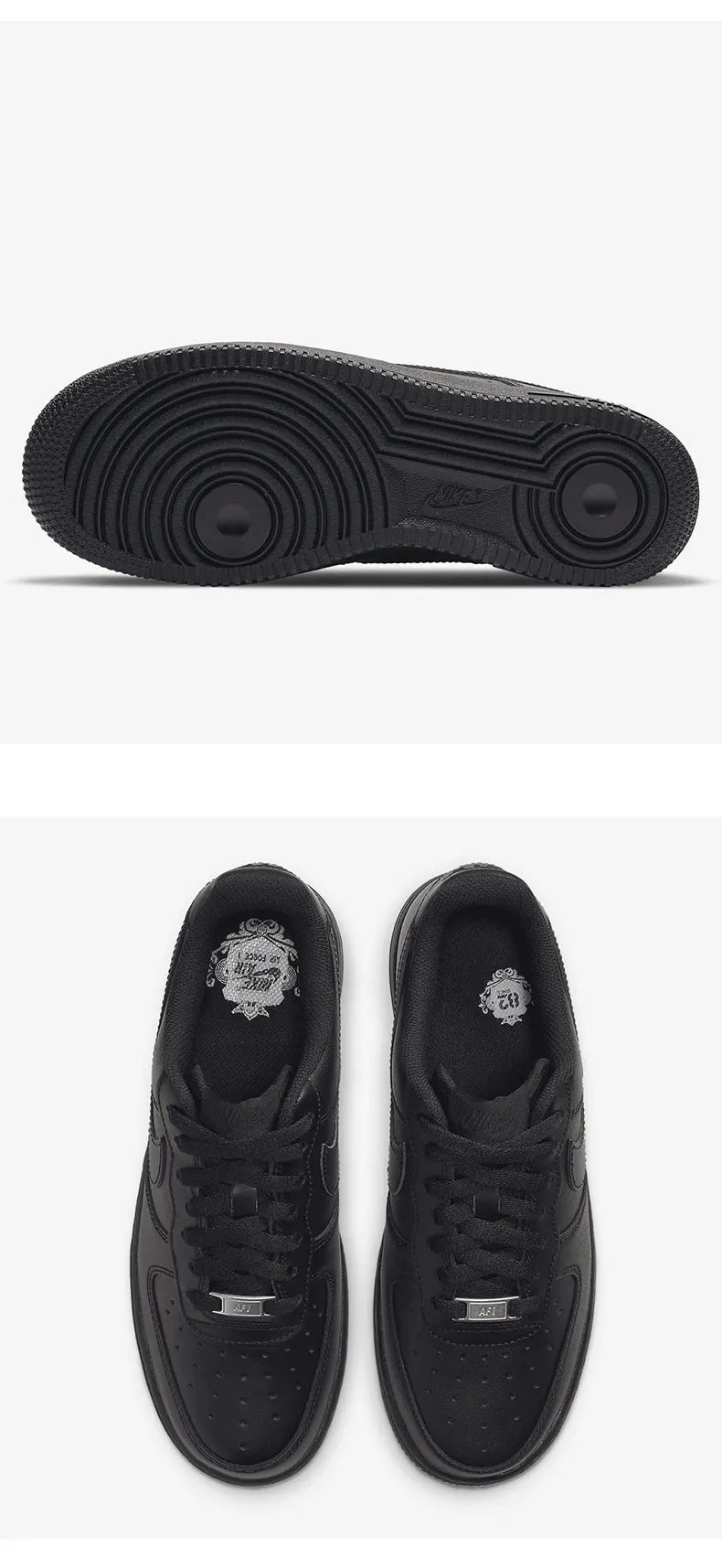 Nike official authentic AirForce1 women's comfortable low cut sports and leisure shoes DD8959-001