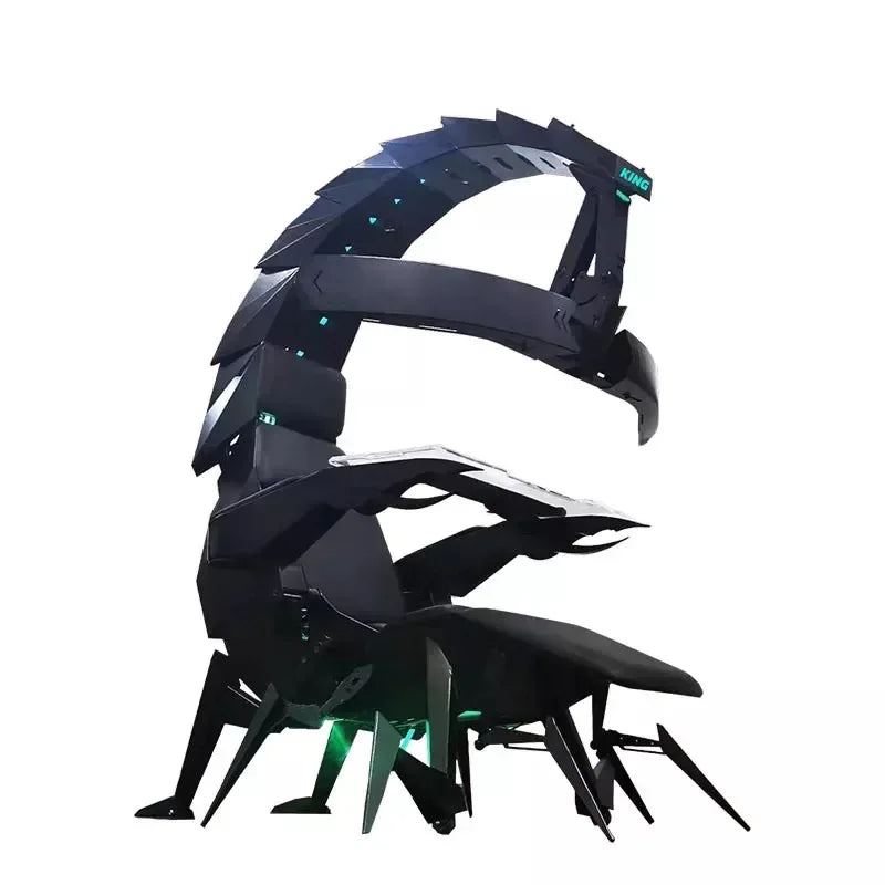 advanced payment Ergonomic Fully Recliner Office Chair Cockpit For 3 Or 5 Monitors Zero Gravity Workstation Chair Scorpion Chair
