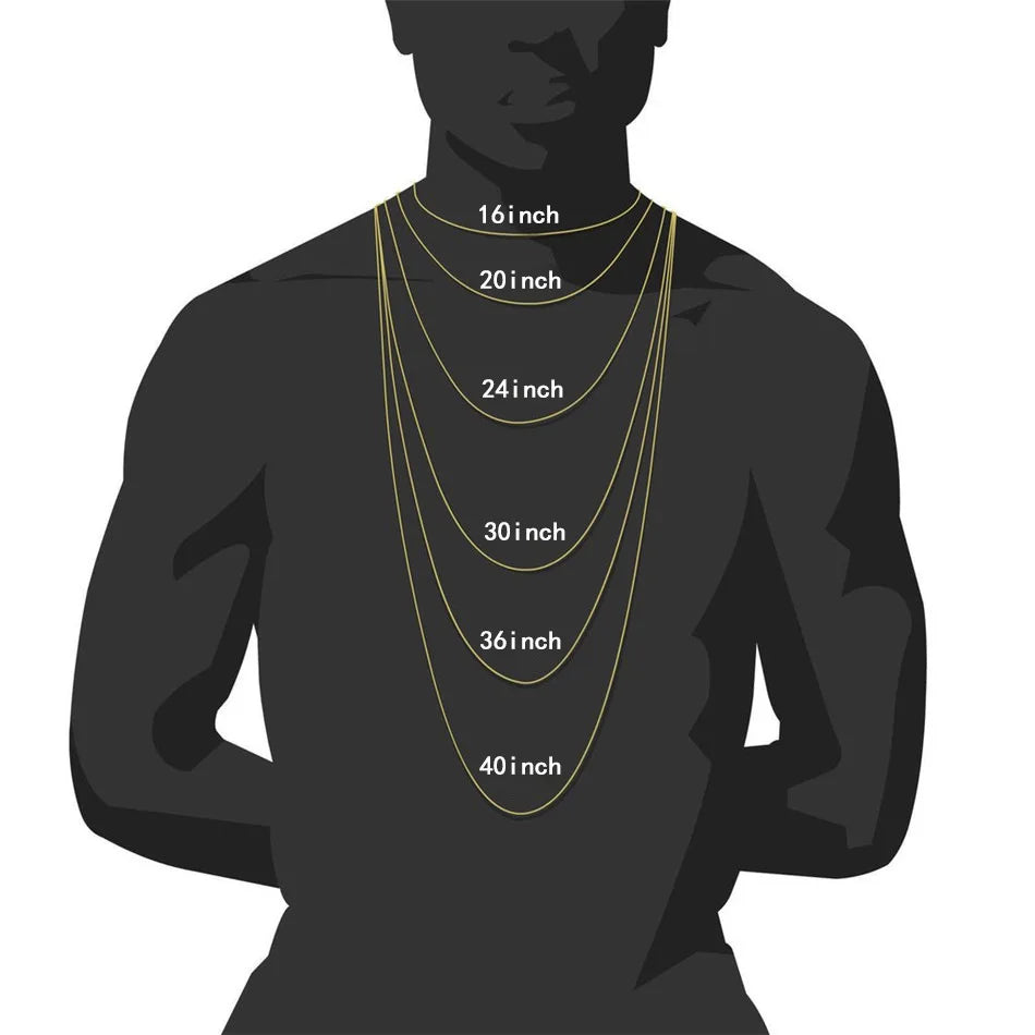 HNSP Full Zircon Cuban Link Necklace For Men - Heavy Duty Curb Chain Bling Bling Iced Out Hip Hop Jewelry for Party 13MM Wide