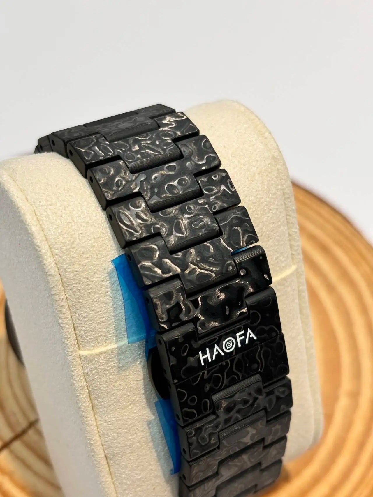 Haofa Watch for Men Full Carbon Fiber Chronograph Automatic Mechanical Watch Sapphire Waterproof Wristwatch Multifunction 2366-1