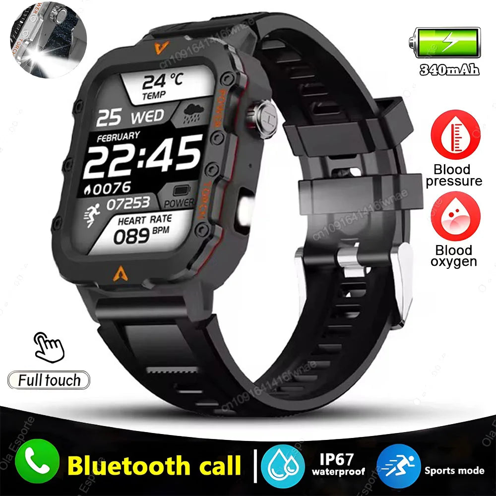 2026 New SmartWatch Men For Women Militray Outdoor GPS Tracker Sport Watches Heart Rate Sleep Waterproof Smart Watch IOS Android