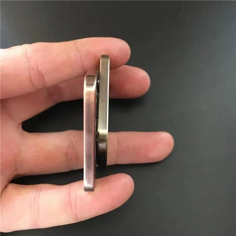 Fidget Spinner AA KK Fingertip Gyro Solution Pressure Reduction Toy Push Poker Push Card EDC Metal Toys Adult Gifts