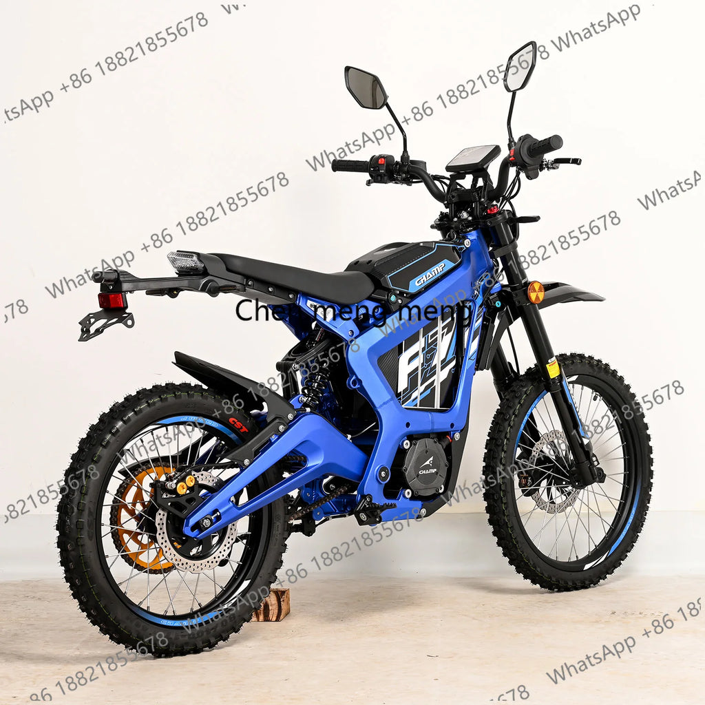 72V 40Ah 7500W 100km/h Speed Road Legal Off-road All Terrain Dirt Bike Electric Motorbike