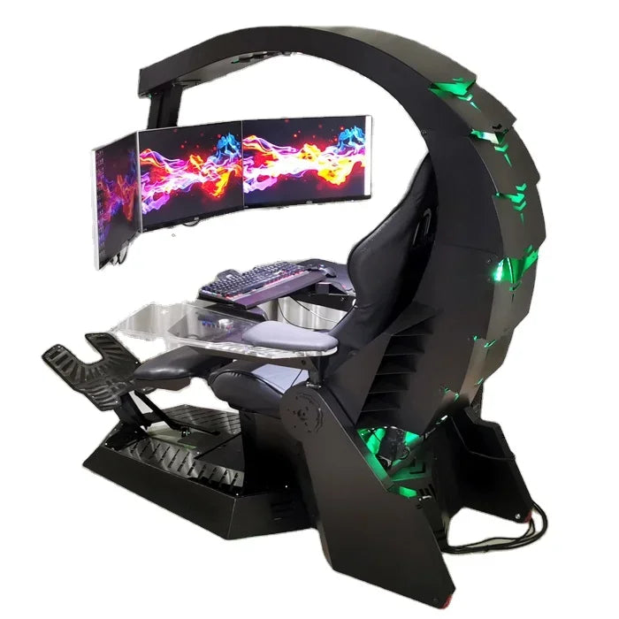 A New Electric Scorpion Gaming Chair Bionic Gaming Cabin Audio Player Reclining Adjustable Gaming Chair