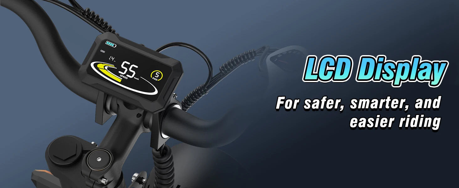 RIDSTAR PRO30 4000W Electric Bike for Adults 33MPH 48V 40AH 20x4" Fat Tire Dirt Bike Shimano 7-Speed E-Bike Commuter Motorcycle