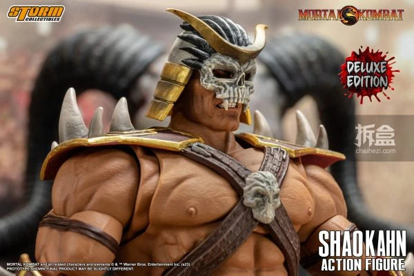 Storm Toys Genuine Mortal Kombat Series Sheeva Shao Kahn Fighting Game Collection Standard Version 1/12 Action Figures Model Toy