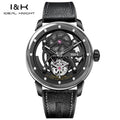 IDEAL KNIGHT 6809 Real Tourbillon Watches for Men High-end Luxury Transparant Hollowed Fully Automatic Mechanical Wristwatch New