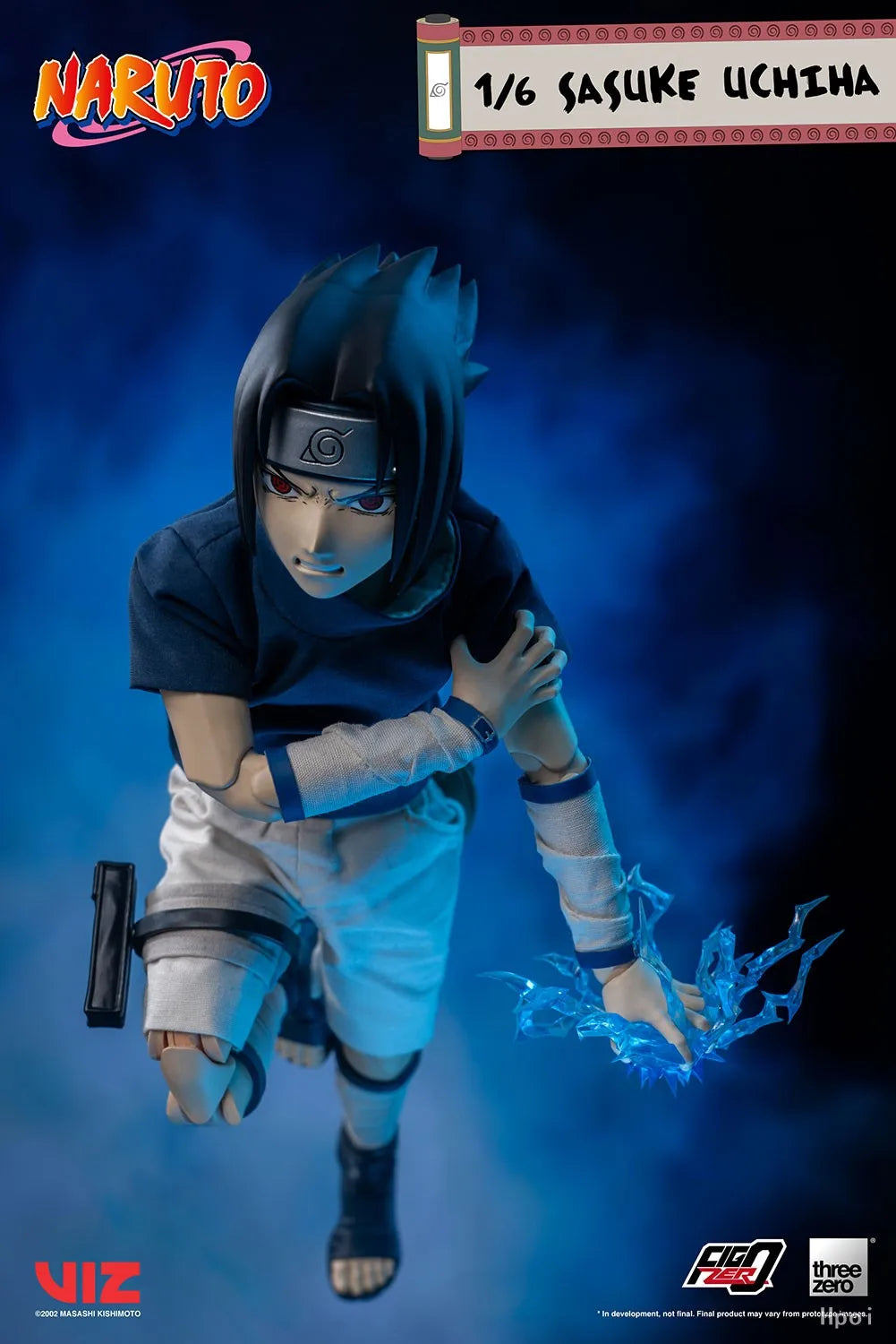 Threezero Genuine FigZero Series Naruto Uzumaki Kakashi Hatake Uchiha Sasuke Japanese Anime 1/6 Scale Action Figures Model Toys