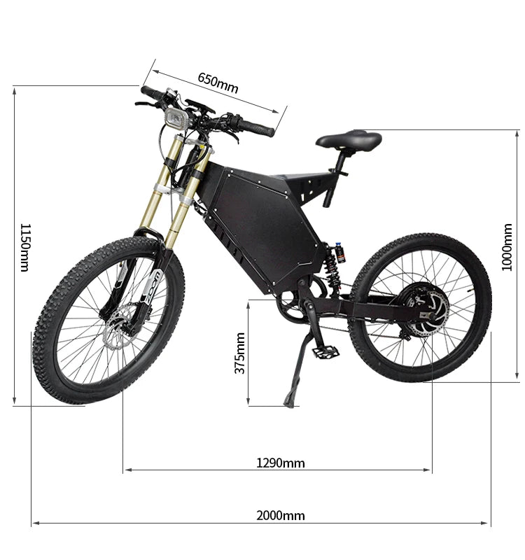 Modification bike bag java road bike delivery bike