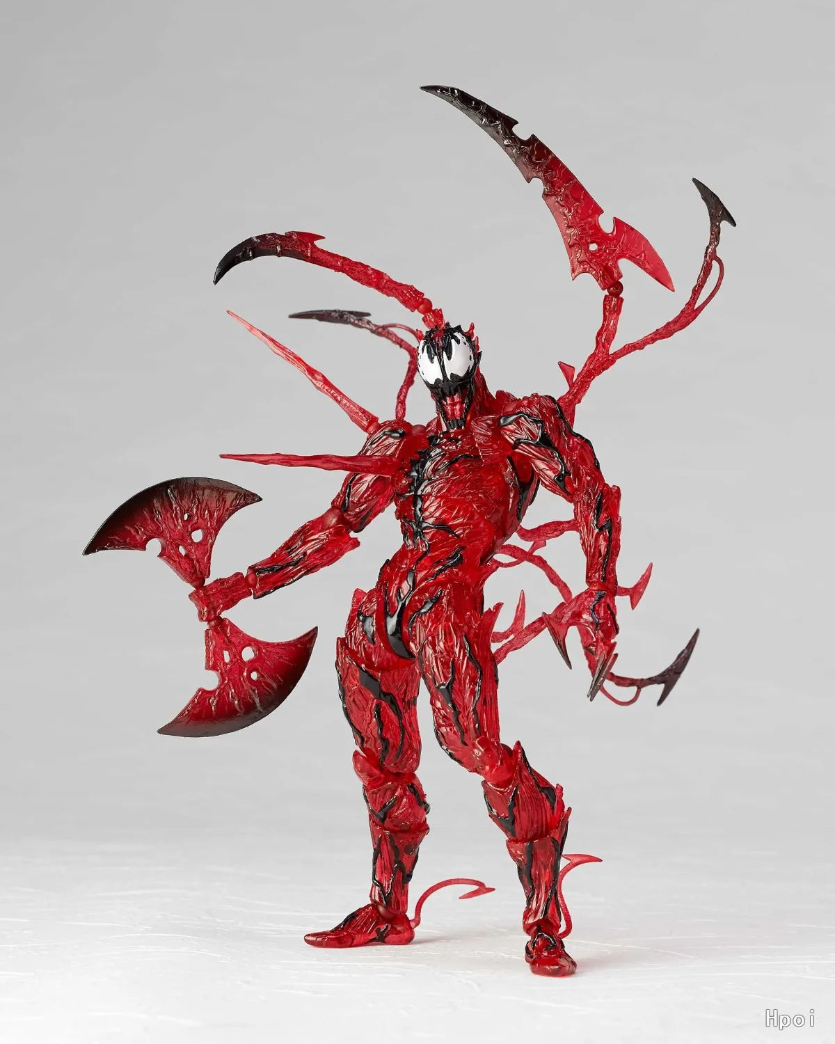 KAIYODO Original Authentic [Evoltech] Amazing Yamaguchi MARVEL  · Agent Venom VENOM/ CARNAGE Mobile Doll Model Handmade Toy Gift